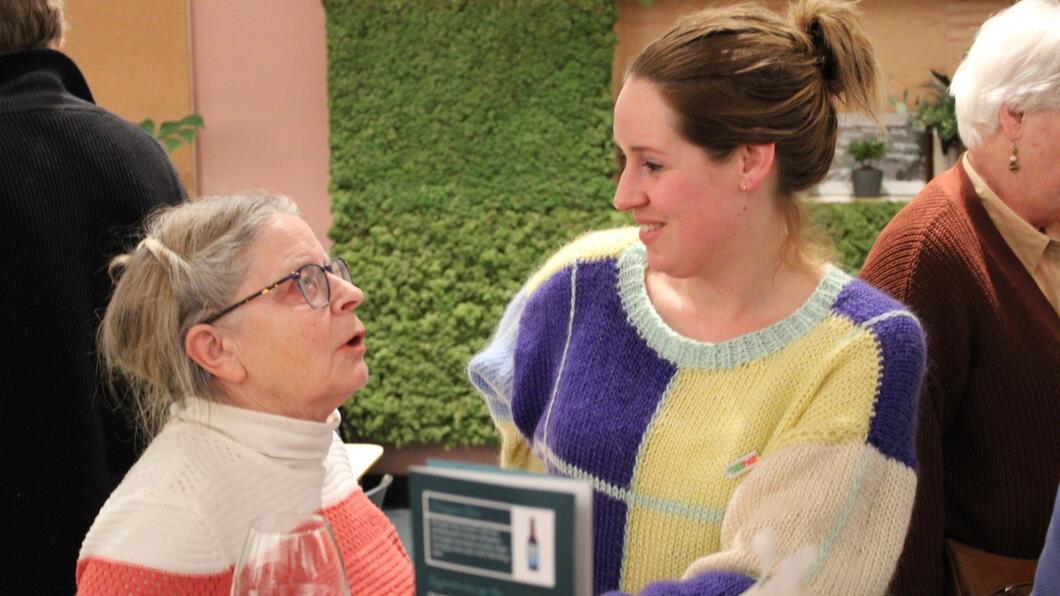 Foto tijdens de ledenborrel in januari 2026