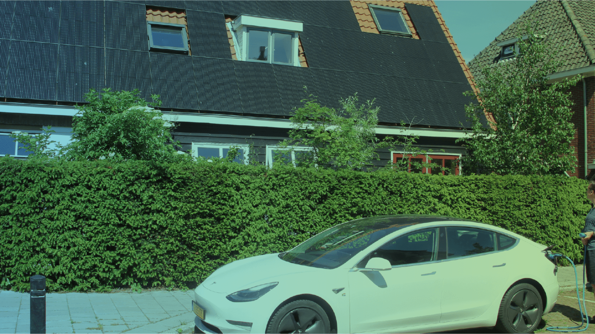 Foto van elektrische deelauto van CALorie Castricum