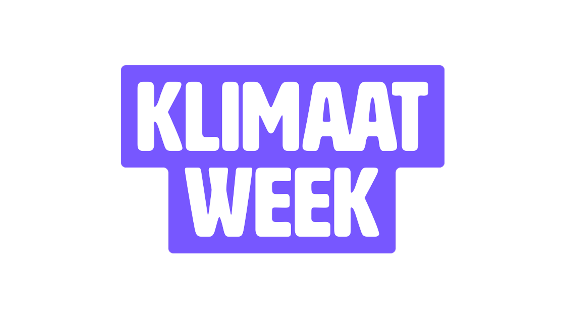 Logo klimaatweek
